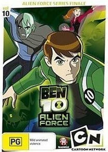BEN 10 ALIEN FORCE VOLUME 10 Cartoon Network DVD NEW