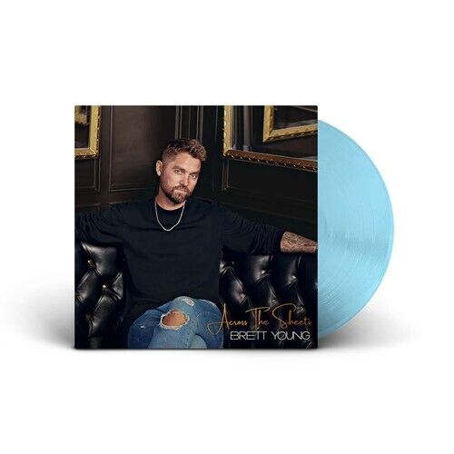 BRETT YOUNG Across The Sheets (Baby Blue Opaque LP) VINYL NEW