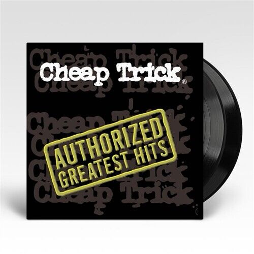 CHEAP TRICK Authorized Greatest Hits (Black Vinyl) 2LP VINYL NEW