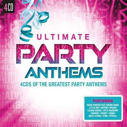 VARIOUS Ultimate... Party Anthems 4CD NEW