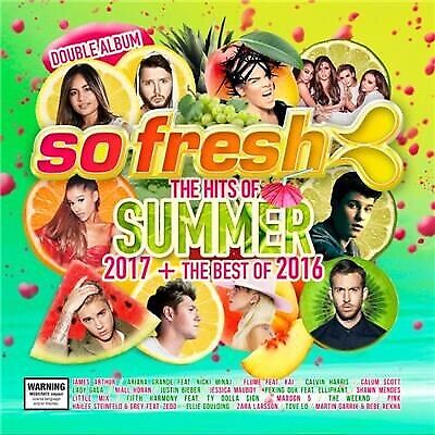 SO FRESH The Hits Of Summer 2017 + The Best Of 2016 (SHOP SOILED) 2CD NEW
