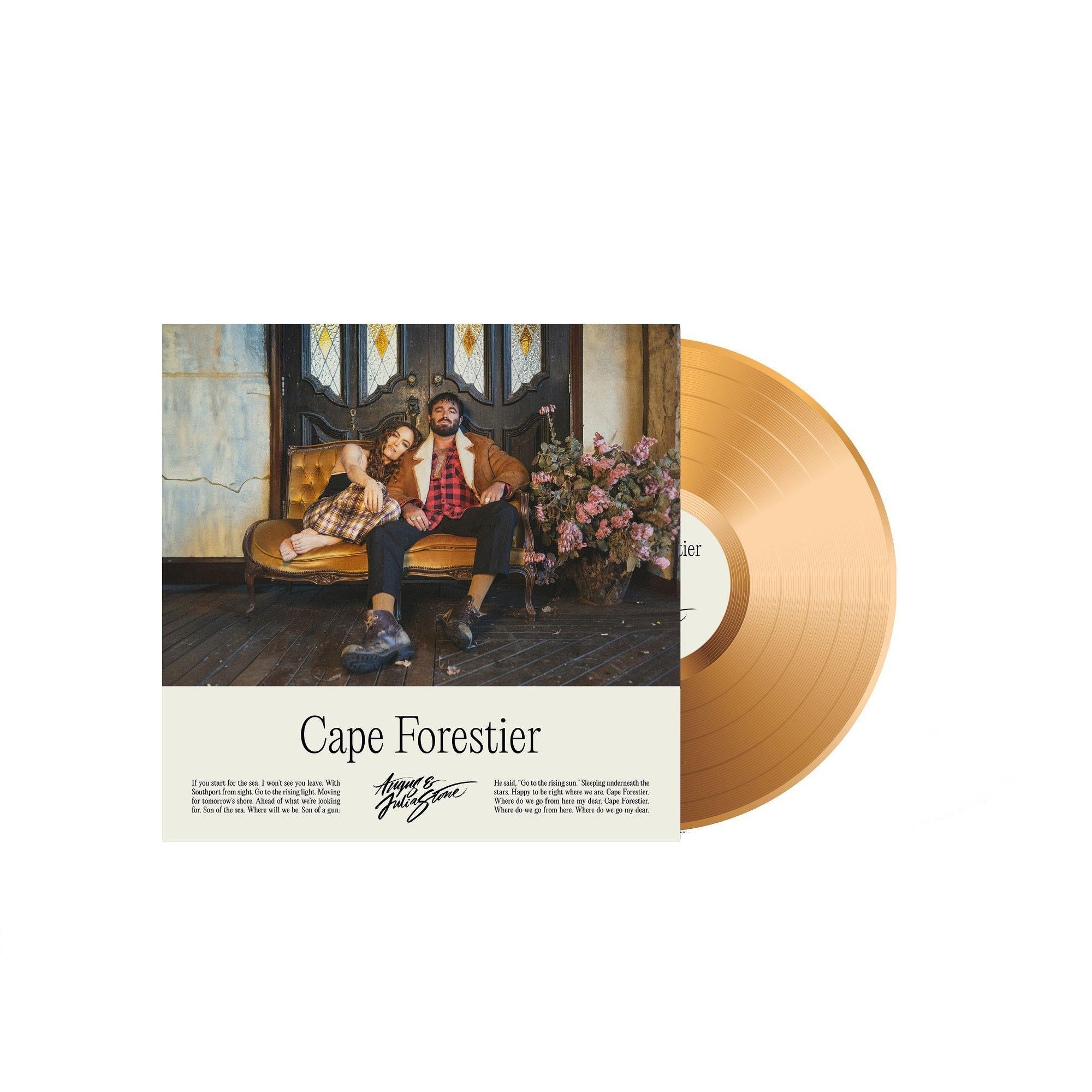 ANGUS & JULA STONE Cape Forestier (SIGNED Gold Vinyl) LP