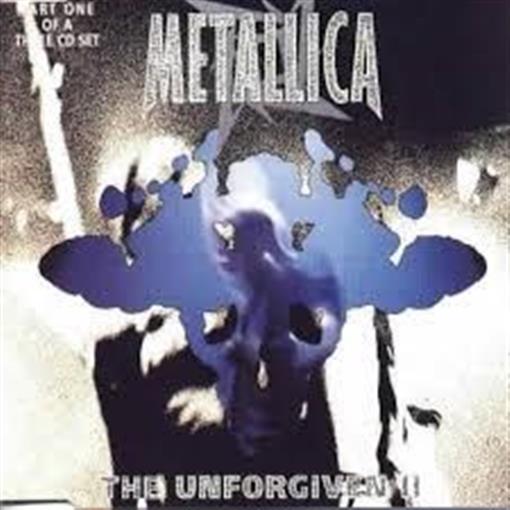 METALLICA The Unforgiven II (Part One) CD SINGLE POSTER & STICKER (NEW & SEALED)