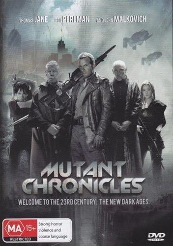 MUTANT CHRONICLES Thomas Jane, Ron Perlman, John Malkovich DVD NEW