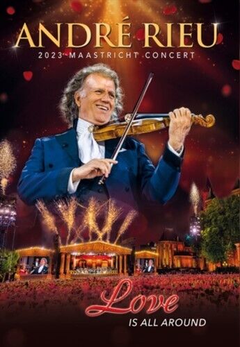 ANDRE RIEU, JOHANN STRAUSS ORCHESTRA Love Is All Around DVD NEW