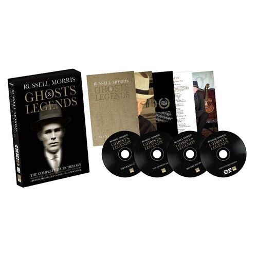 RUSSELL MORRIS Ghosts & Legends: (SIGNED BY RUSSELL) NEW 3CD+DVD