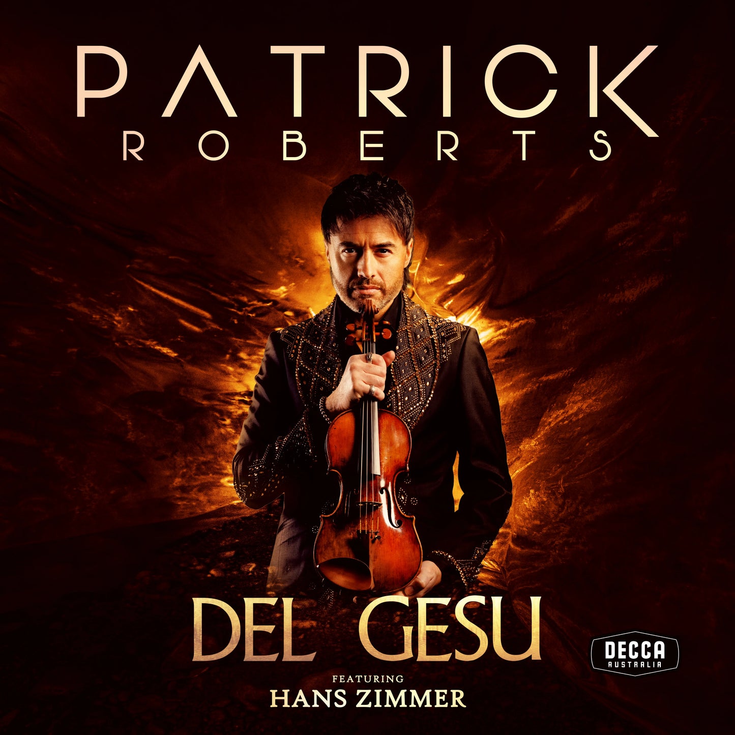 PATRICK ROBERTS Del Gesu SIGNED CD (Pre-Order - Released 17 April)