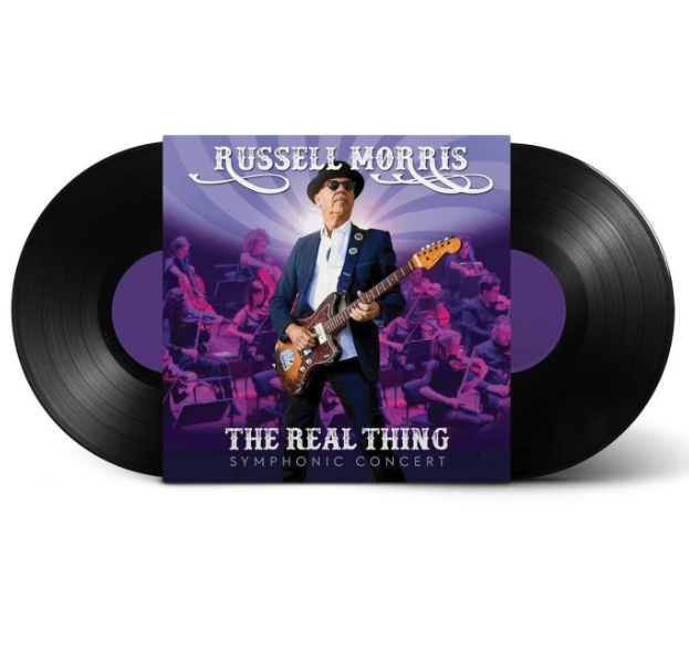RUSSELL MORRIS The Real Thing Symphonic Concert  (Vinyl) 2LP (PLUS SIGNED FANCARD)