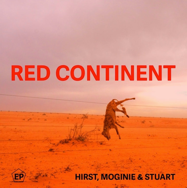 (Signed CD) ROB HIRST, JIM MOGINIE AND HAMISH STUART Red Continent CD EP