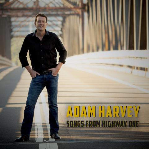 ADAM HARVEY Songs From Highway One CD PERSONALLY SIGNED BY ADAM