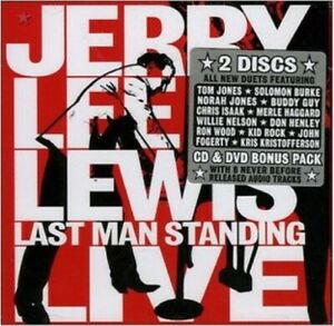 JERRY LEE LEWIS Last Man Standing Live 2CD/DVD