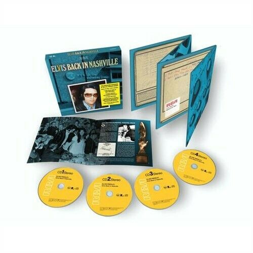 ELVIS PRESLEY Back In Nashville (Hardcover Box Edition) 4CD