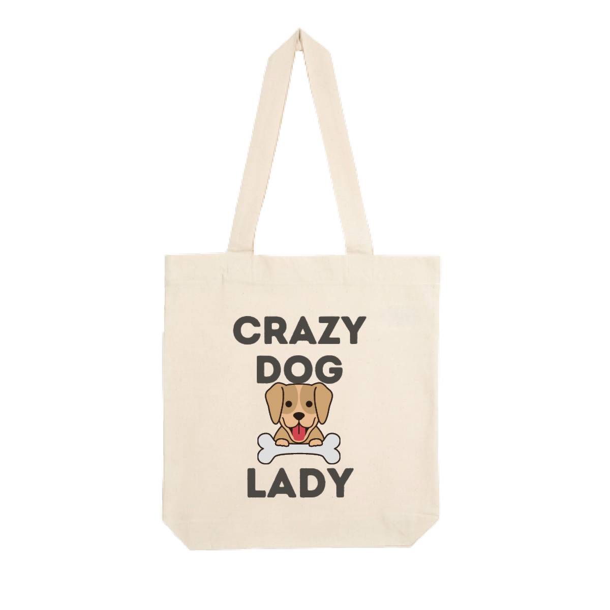 CRAZY DOG LADY Tote Bag