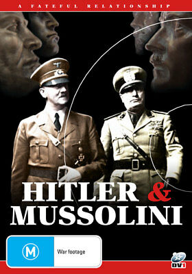 HITLER & MUSSOLINI A Fateful Relationship DVD NEW