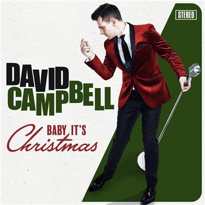 DAVID CAMPBELL Baby It's Christmas SIGNED by David  CD